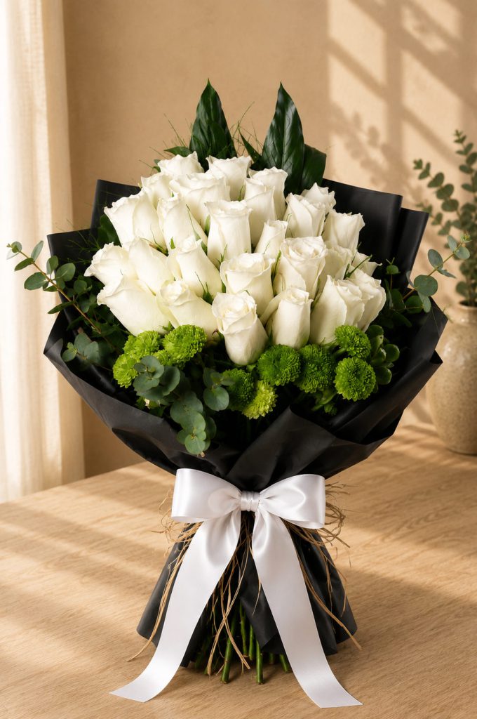 24 Rosas Blancas