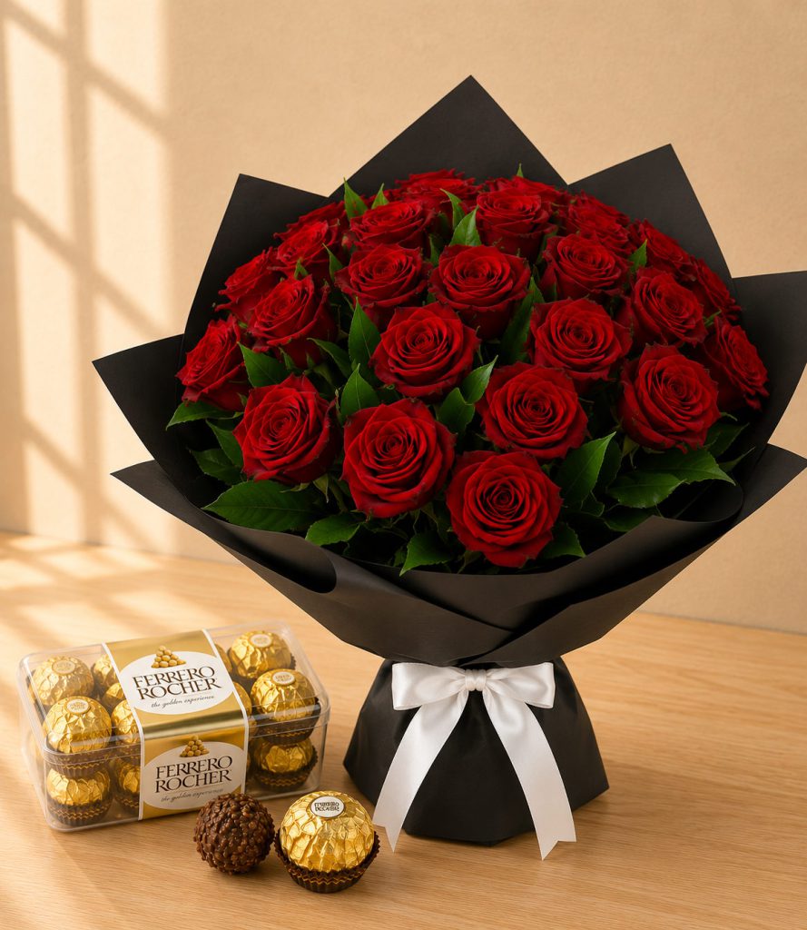 24 Rosas y Ferrero