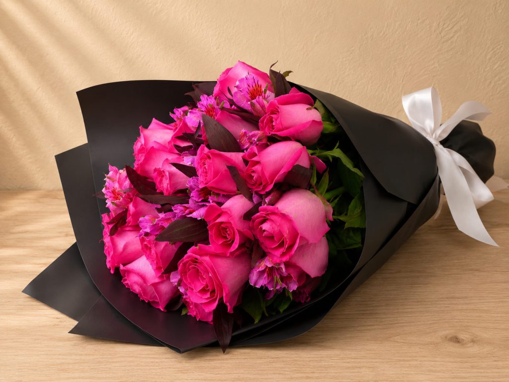 Ramo Romance Fucsia