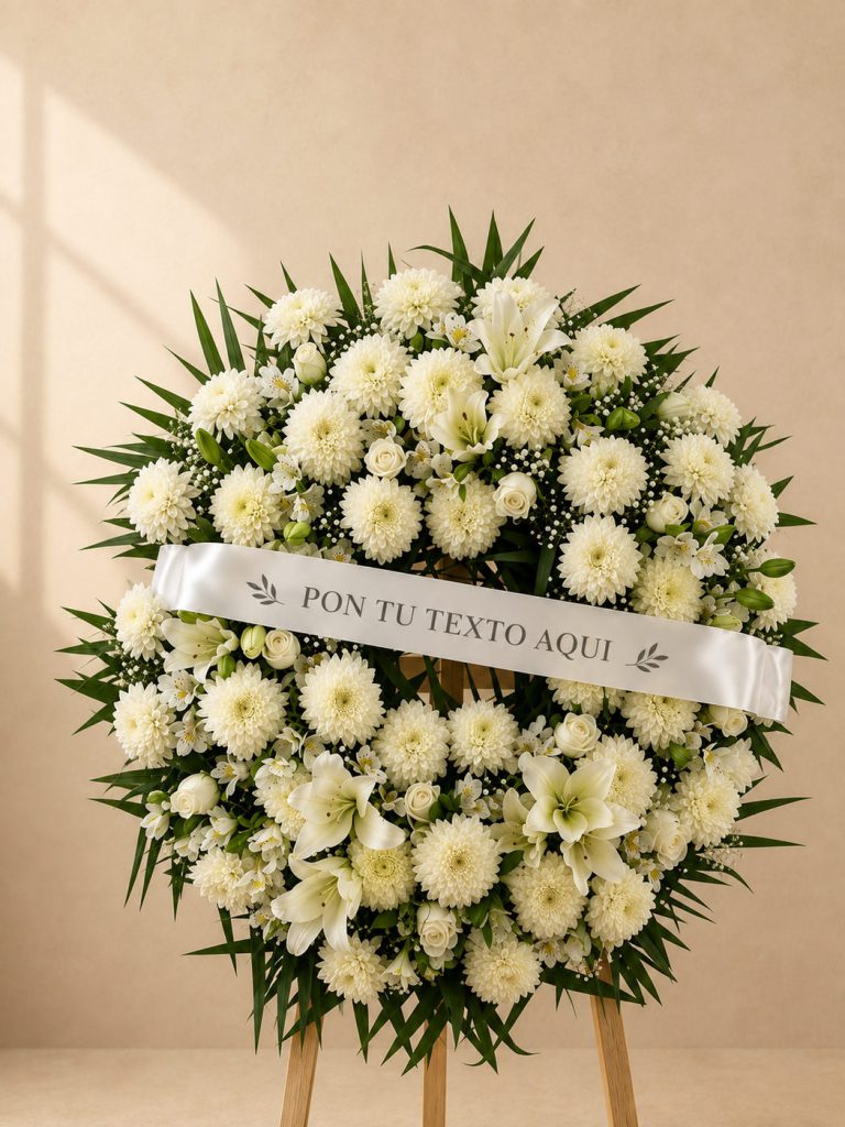 Corona Funeral Eterna Paz